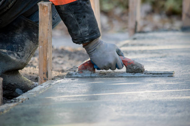 Concrete walkway installation in Omao, HI